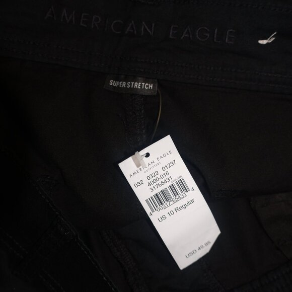 American Eagle Women's Black Cargo Pants Size 10 - Picture 5 of 5